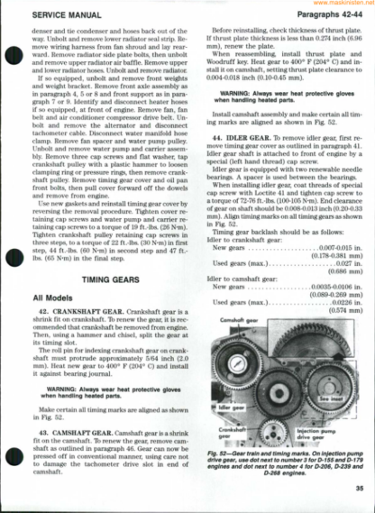 CASE IH 385 485 585 685 885 Tractor Shop Manual - Image 10