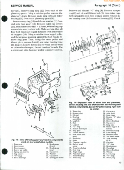 CASE IH 385 485 585 685 885 Tractor Shop Manual - Image 5