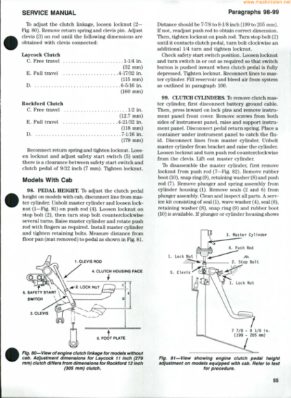 CASE IH 385 485 585 685 885 Tractor Shop Manual - Image 12