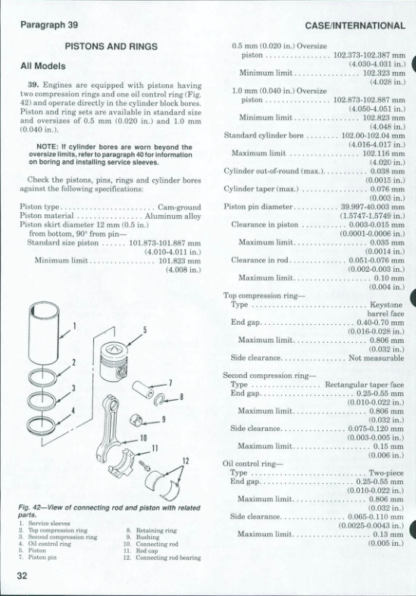 CASE IH 5120 5130 5140 Tractor Shop Manual - Image 12