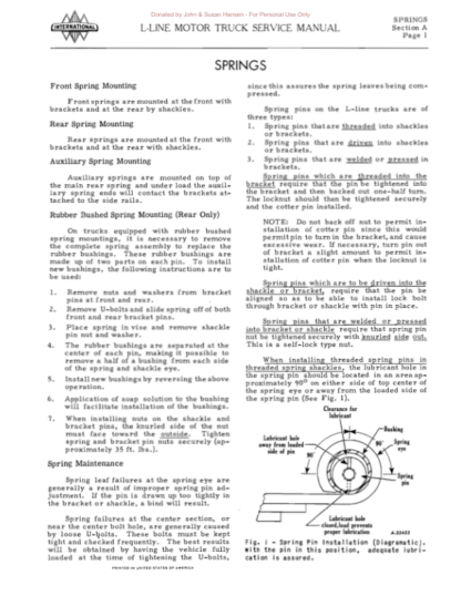 CASE IH CTS-11 CTS-12 Motor Truck Service Manual - Image 11