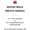CASE IH CTS-11 CTS-12 Motor Truck Service Manual - Image 2