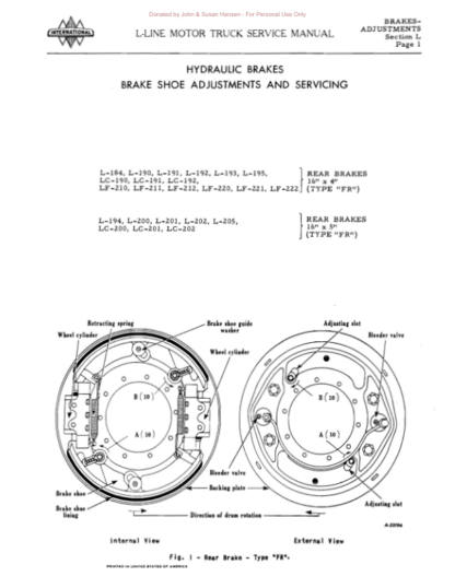 CASE IH CTS-11 CTS-12 Motor Truck Service Manual - Image 7
