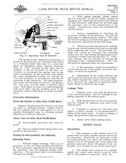 CASE IH CTS-11 CTS-12 Motor Truck Service Manual - Image 6