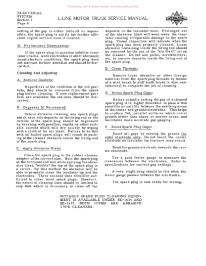 CASE IH CTS-11 CTS-12 Motor Truck Service Manual - Image 10
