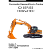 CASE IH CX130-240 Excavator Service Training Manual - Image 2
