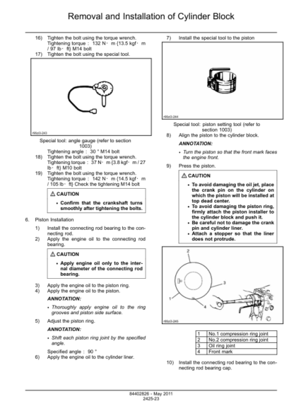 CASE IH CX250C CX250C LR Crawler Excavator Service Manual - Image 5