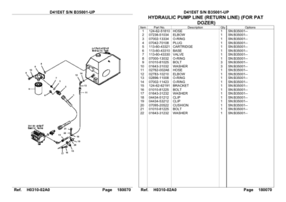 CASE IH D41E 6 Dozer Parts Book Catalog - Image 3