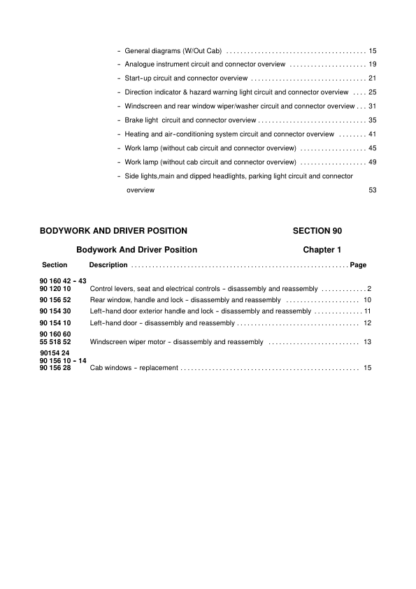 CASE IH JX60 JX70 JX80 JX90 JX95 Tractor Service Manual - Image 3