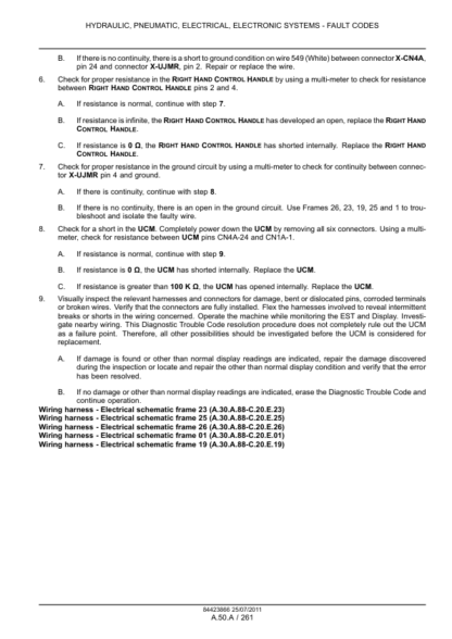 CASE SR130 SR150 SR175 SR200 SR220 SR250 SV185 SV250 SV300 TR270 TR320 TV380 Skid Steer Loader Service Manual - Image 11