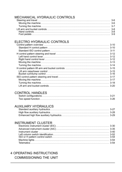 CASE SR130 SR150 SR175 SV185 SR200 SR220 SR250 SV250 SV300 TR270 TR320 TV380 Skid Steer Loader Operator’s Manual - Image 4
