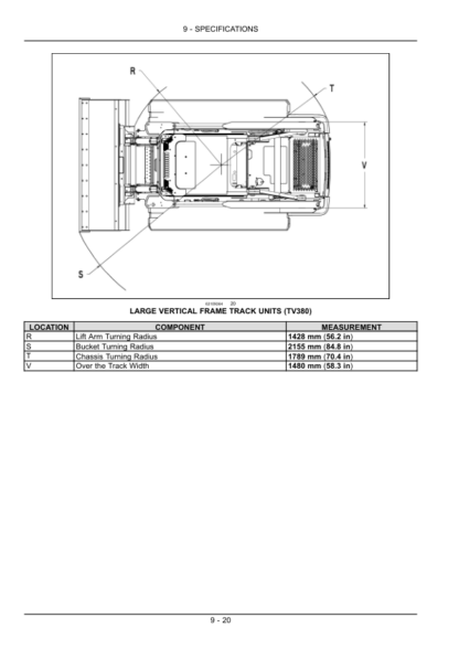CASE SR130 SR150 SR175 SV185 SR200 SR220 SR250 SV250 SV300 TR270 TR320 TV380 Skid Steer Loader Operator’s Manual - Image 10