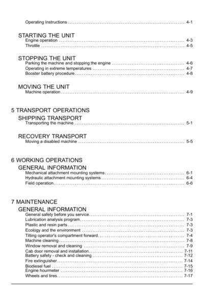 CASE SR130 SR150 SR175 SV185 SR200 SR220 SR250 SV250 SV300 TR270 TR320 TV380 Skid Steer Loader Operator’s Manual - Image 5