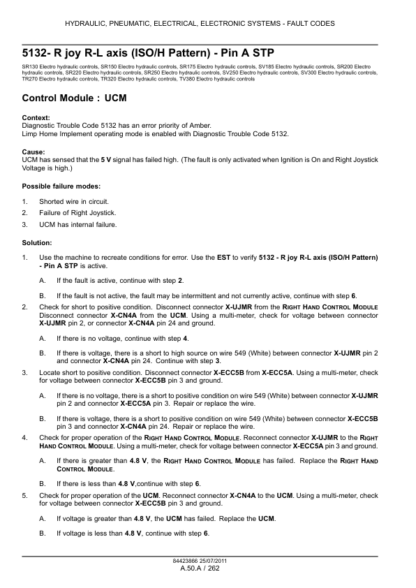 CASE SRI130-175 SV185-300 TR270-380 Skidsteer Service Manual - Image 11
