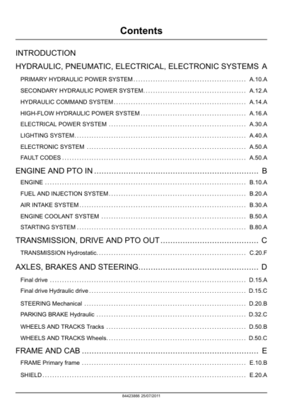 CASE SRI130-175 SV185-300 TR270-380 Skidsteer Service Manual - Image 3