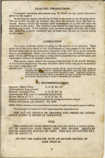 CASE VE 4 Engine Manual - Image 4