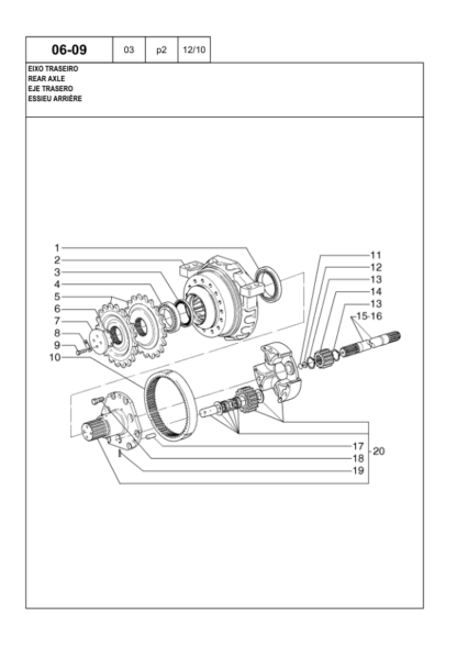 Case 845B 865B 885B Grader Parts Catalog - Image 7