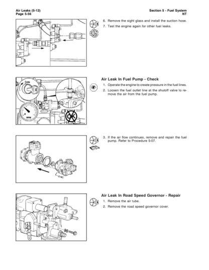 Cummins - Big Cam III  Big Cam IV Troubleshooting and Repair Manual - Image 8