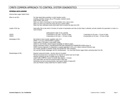 Cummins CM870 Common Approach To Control System Diagnostics v6 - Image 10