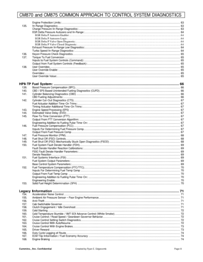Cummins CM870 and CM875 Common Approach To Control System Diagnostics v7 - Image 8