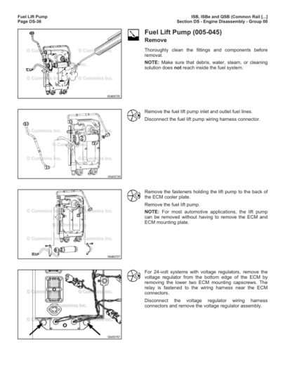 Cummins ISB QSB Common Rail Fuel System Volume 1 - Image 10
