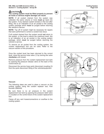 Cummins ISB QSB Common Rail Fuel System Volume 2 - Image 7