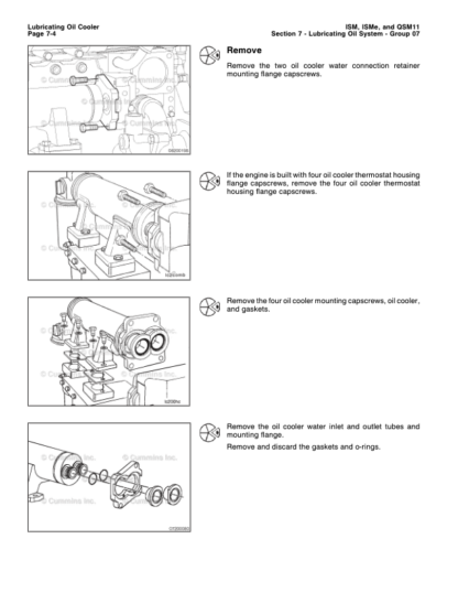 Cummins ISM ISMe QSM11 Engine Service Manual Volume 2 2010 - Image 11