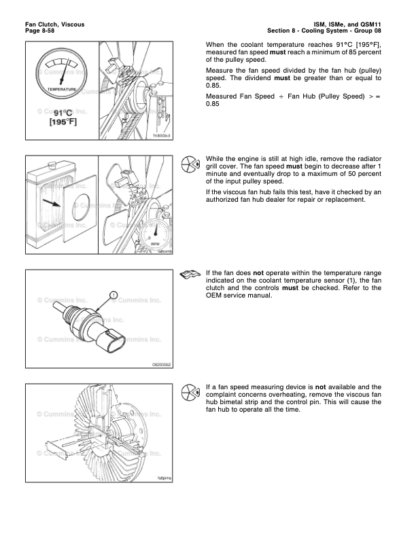 Cummins ISM ISMe QSM11 Engine Service Manual Volume 2 2010 - Image 5