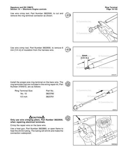 Cummins ISX Engine CM870 Electronic Control System Repair Manual Vol 1 - Image 9