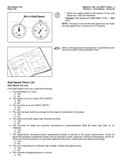 Cummins ISX QSX15 Engine Service Manual Volume 1 2005 - Image 12