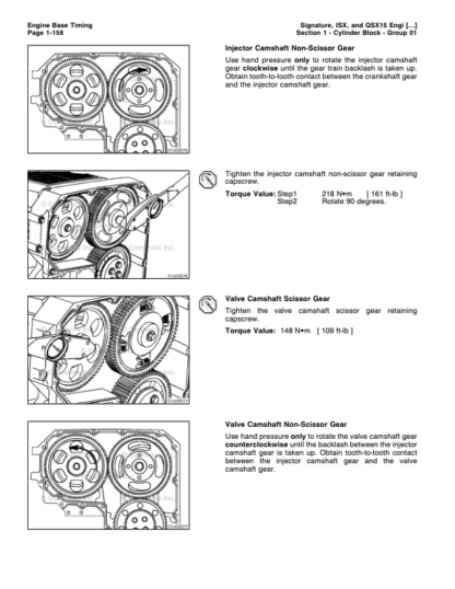 Cummins ISX QSX15 Engine Service Manual Volume 1 2005 - Image 11