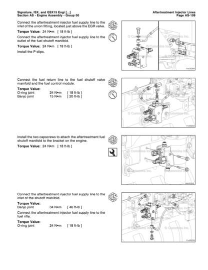 Cummins ISX QSX15 Engine Service Manual Volume 1 2007 - Image 9