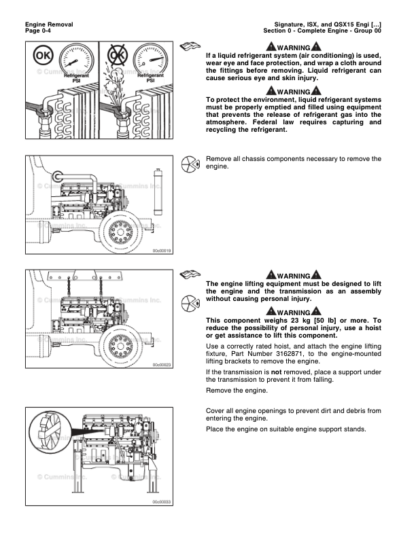 Cummins ISX QSX15 Engine Service Manual Volume 1 2007 - Image 7