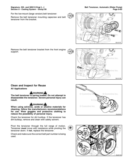 Cummins ISX QSX15 Engine Service Manual Volume 2 2005 - Image 6