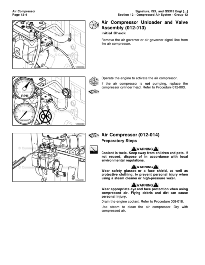Cummins ISX QSX15 Engine Service Manual Volume 2 2005 - Image 11