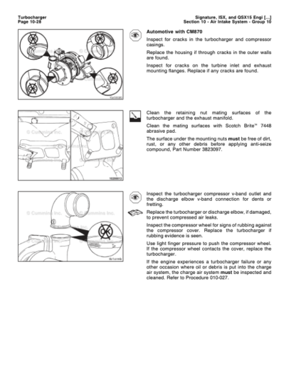 Cummins ISX QSX15 Engine Service Manual Volume 2 2007 - Image 8