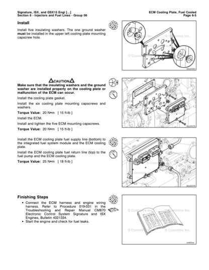Cummins ISX QSX15 Engine Service Manual Volume 2 2007 - Image 5