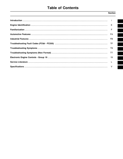 Cummins ISX QSX15 Engine Troubleshooting Repair Manual Electronic Costrol System Vol 1 2007 - Image 4