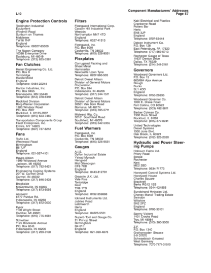 Cummins L10 Series Engine Specification Manual - Image 10