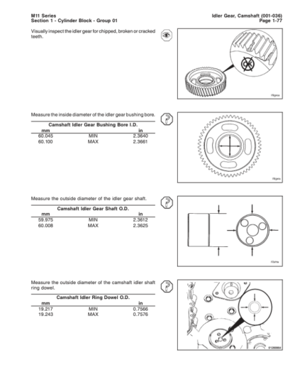 Cummins M11 Series Engine Troubleshooting Repair Manual - Image 4