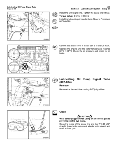 Cummins N14 Base Engine STC Celect Plus Repair Manual Vol 2 - Image 6