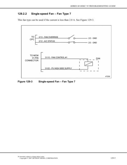 Detroit EPA07 Series 60 DDEC IV Troubleshooting Guide - Image 17