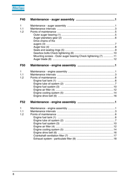 Dynapac SD2500C SD2500CS Paver Finisher Operation Maintenance Manual - Image 3