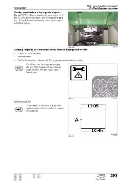 Fendt 200 Vario VFP Tractor Tier 1 Workshop Manual - Image 8