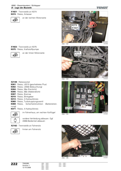 Fendt 200 Vario VFP Tractor Tier 1 Workshop Manual - Image 7