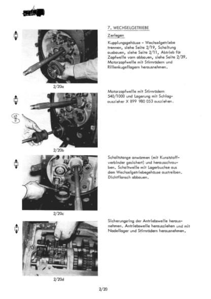 Fendt Farmer 200 Tractor Workshop Manual - Image 6