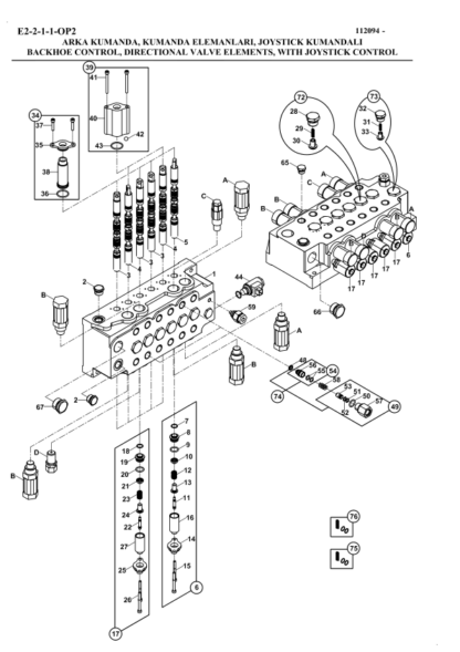 Hidromek 102B ENERGY ITL PERKİNS TIER2 2008 Parts Catalog - Image 7