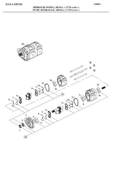 Hidromek 102B Maestro - ITL (PRKS - TIER 3) 02072012 Parts Catalog - Image 10