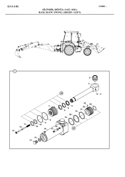 Hidromek 102B Maestro - ITL (PRKS -TIER 2) 115000 Parts Catalog - Image 10