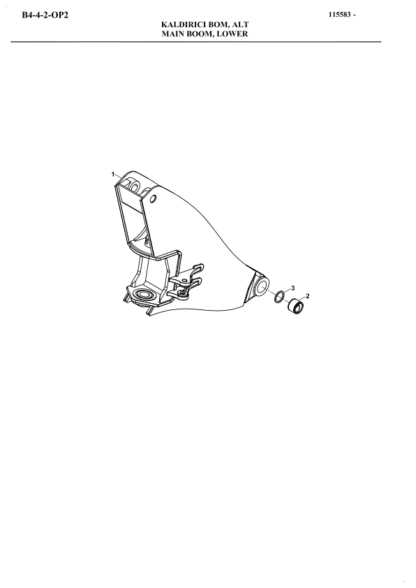 Hidromek 102B Maestro - ITL (PRKS -TIER 2) 115000 Parts Catalog - Image 7